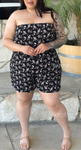 Floral Romper w/ pockets
