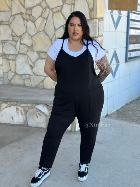 “Casually Strolling “ Overall Jumpsuit