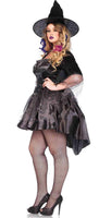 Black Magic Mistress Witch Costume 1xl-4xl