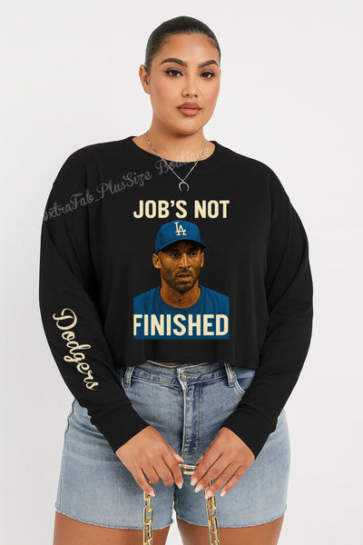 4 More!  Boxy Crops Long Sleeve Shirts