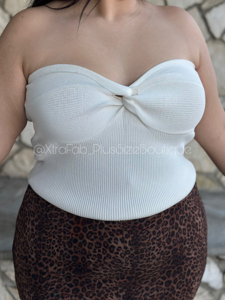 “B-Nice” textured tube top (4 colors)