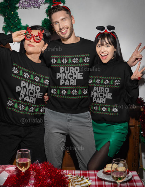 “Puro Parti” Crew Neck Sweater (1 only)