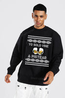 “Yo Solo Vine- A Pistear!” Crew Neck Sweater