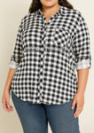 Buttery Soft- Flannel Blouse