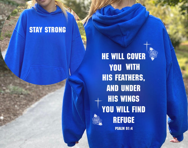 “Stay Strong” hoodies (To Donate Please Choose the Donation Option at check out , as the shipping option ) leave your cell # to text you details