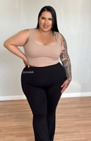 “Luna!” Nylon Spandex Short Top PREMIUM QUALITY (3 colors)