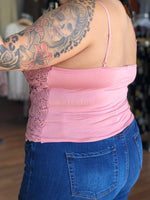 “Summer Vibe’n “  Crochet Top on the front, Cotton Spandex Back (3 colors)
