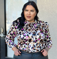 “Work  Wifey!” Silky Blouse